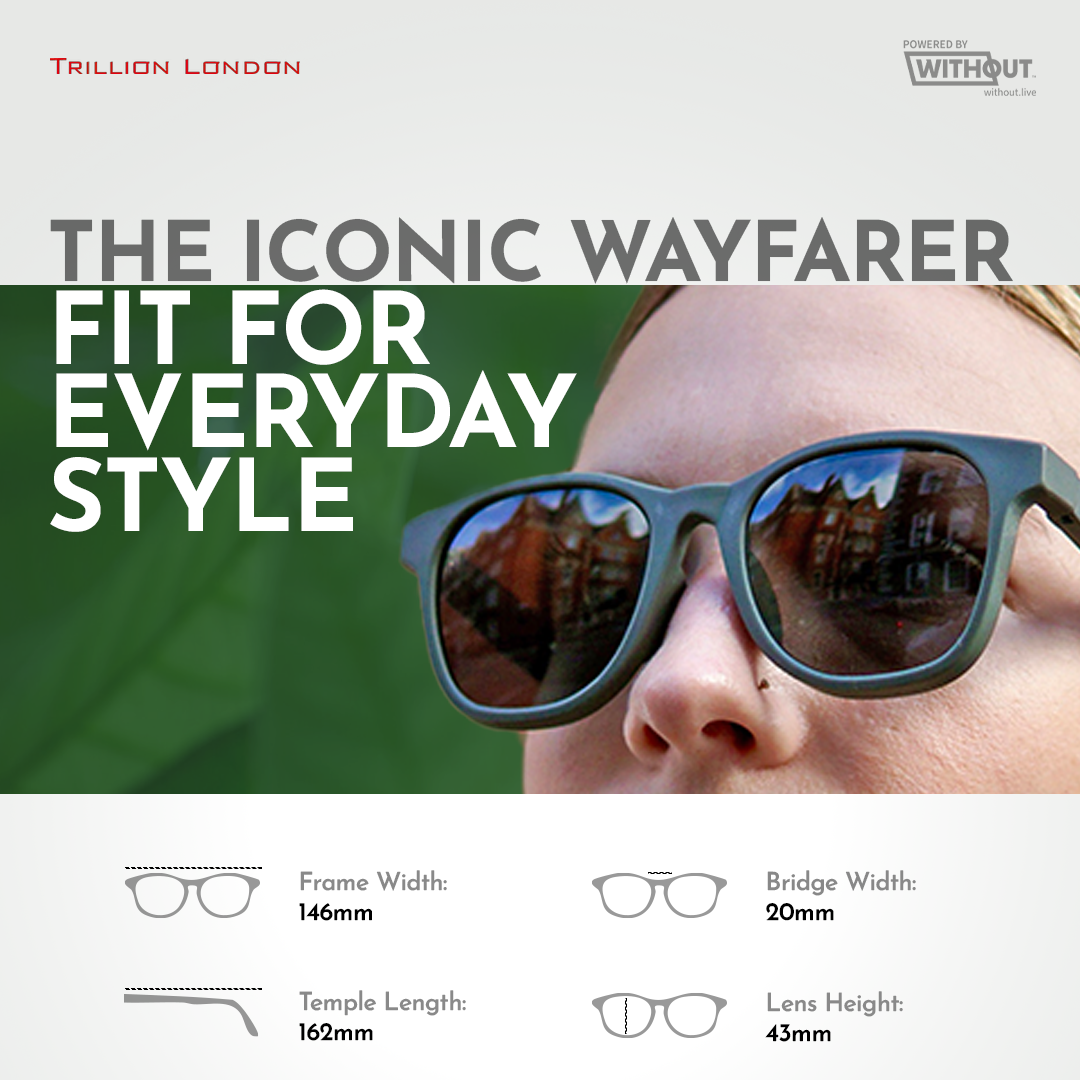 Grey Retro Square Sunglasses