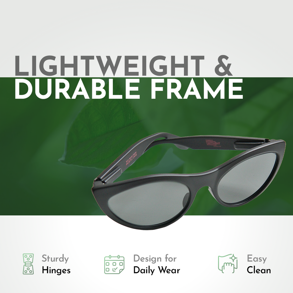 Black Cat Eye Style Sunglasses