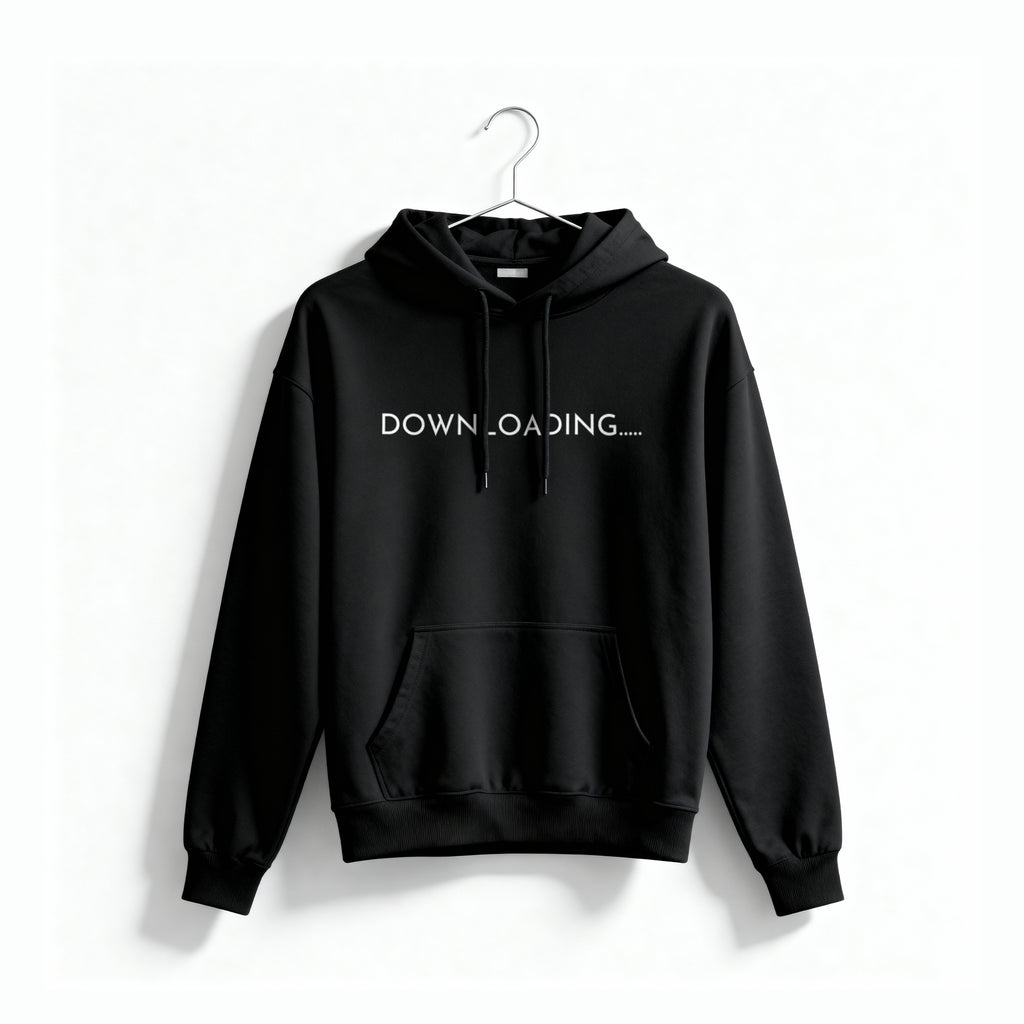 Downloading Unisex Hoodie