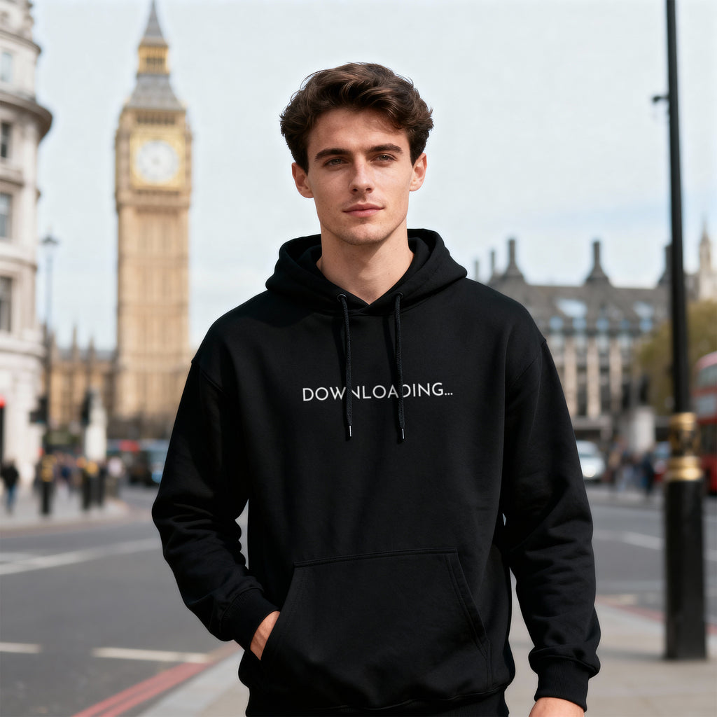 Downloading Unisex Hoodie