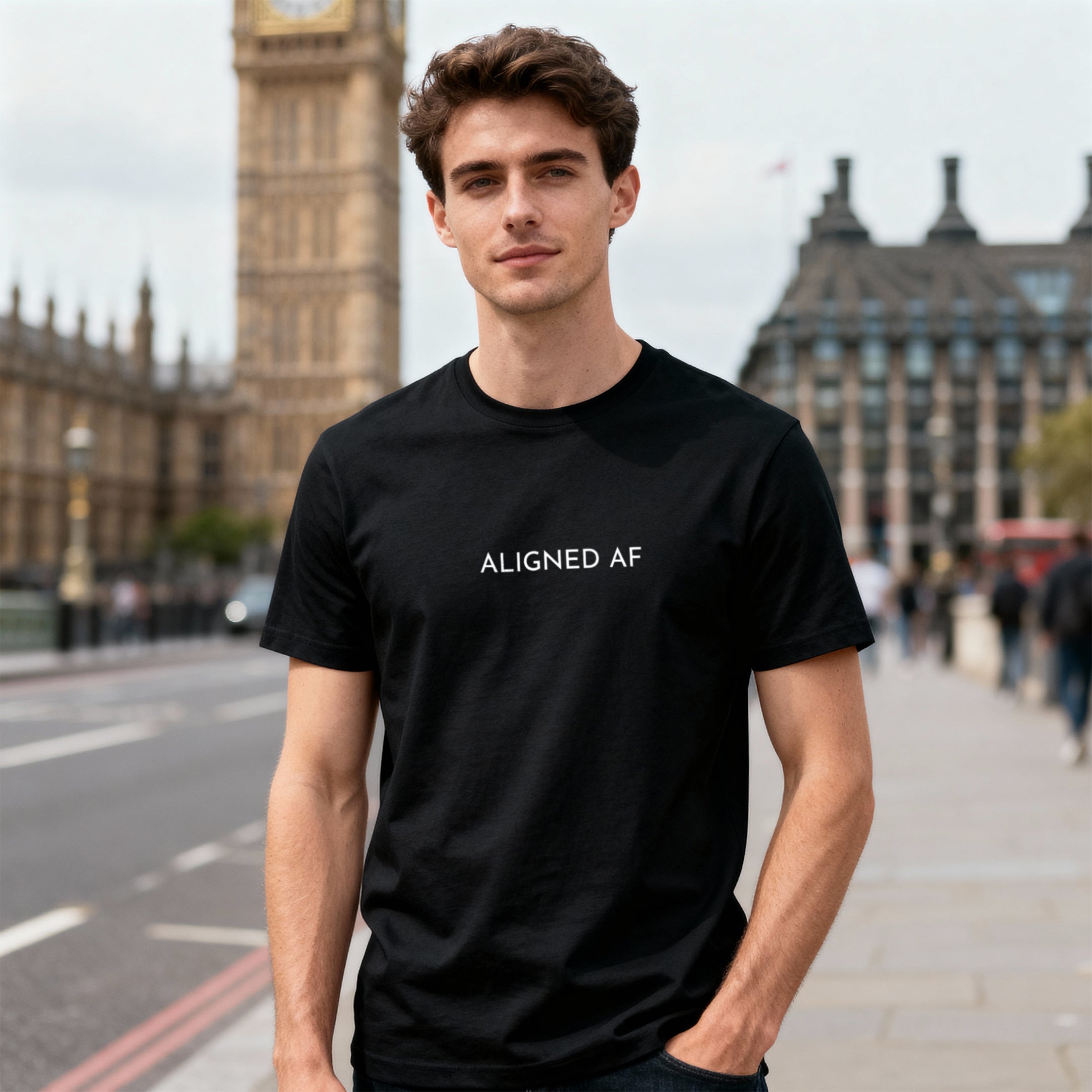 Aligned AF Unisex t-shirt