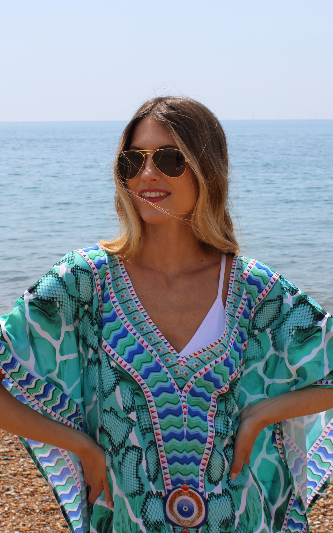 Long hotsell dress kaftan