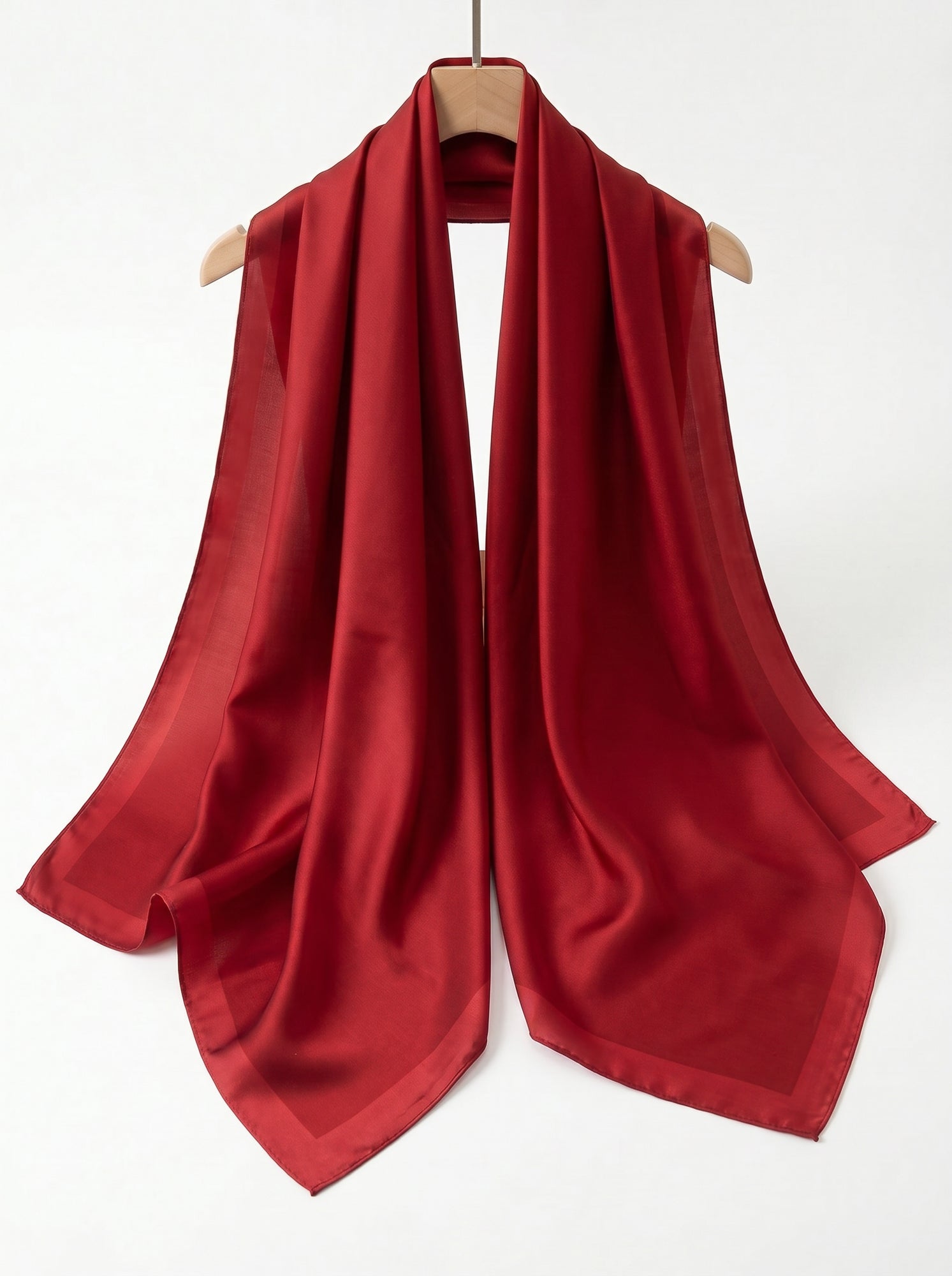 Red Silk Scarf