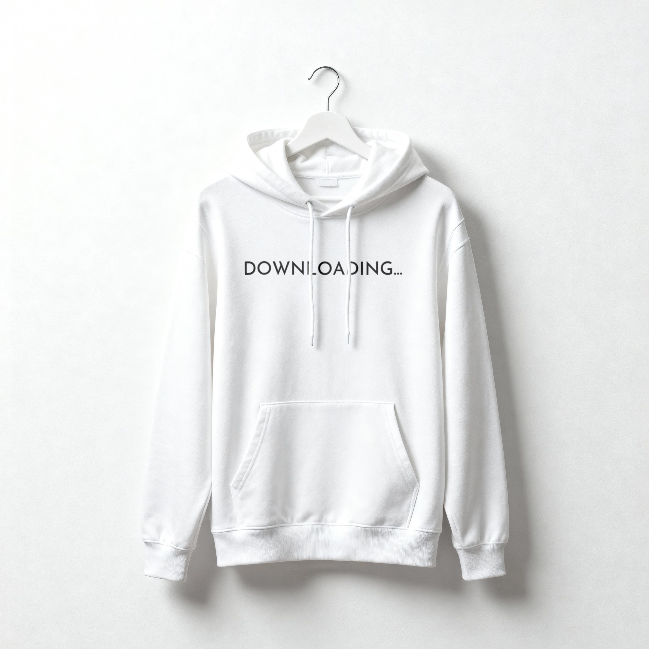 Downloading Unisex Hoodie