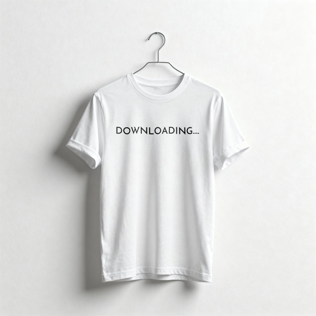 Downloading Casual Printed Tshirt
