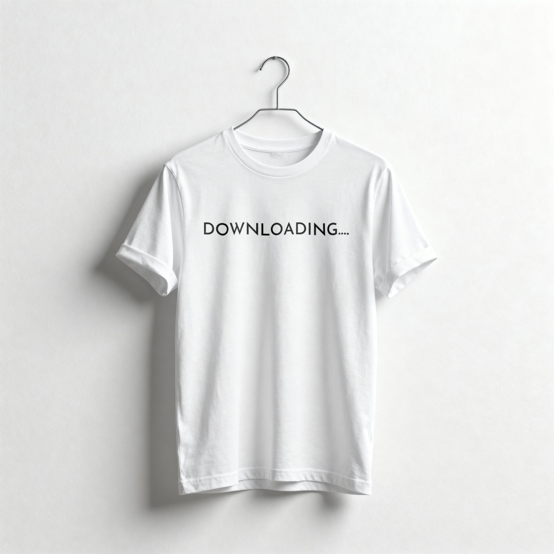 Downloading Casual Printed Tshirt