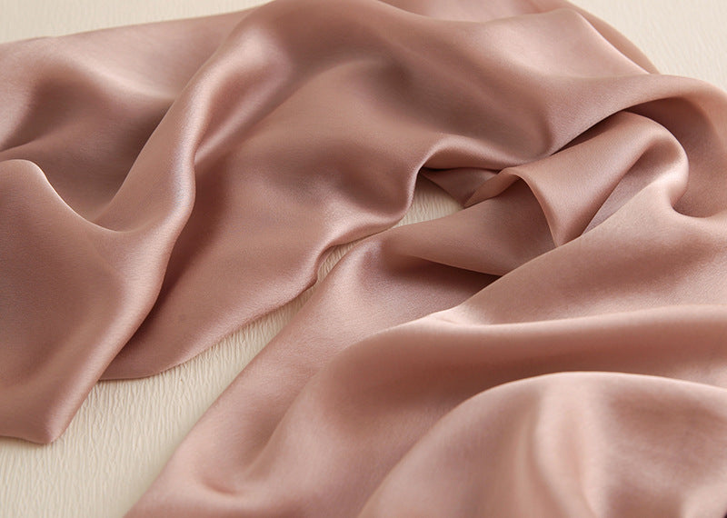 Desert Taupe Silk Scarf